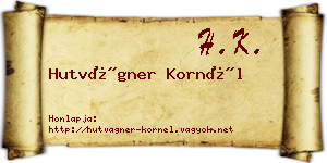 Hutvágner Kornél névjegykártya